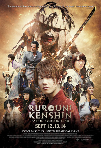 Lãng khách Kenshin: Đại hỏa Kyoto - Rurouni Kenshin: Kyoto Inferno (2014)